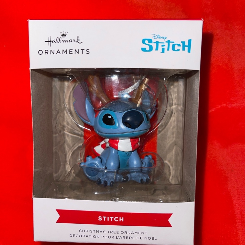 Hallmark Disney Stitch Ornament - Blue and Red